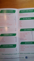 Chicken On the Run menu