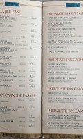 Popasul Domnesc Resort Voronet Vue menu