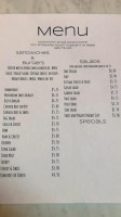 Downtown Drug Soda Shop menu