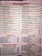 Full Moon House menu