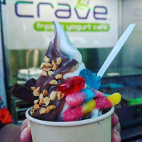 Crave Frozen Yogurt food