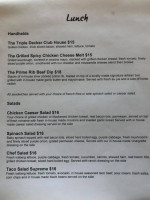 The Hen and Hog Cafe menu