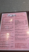 Sherry's Diner menu