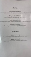 Casa Buongiorno menu