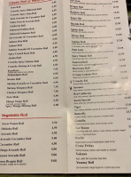 Sushi Village menu