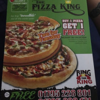 The Pizza King food