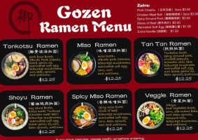 Sushi Gozen food