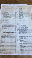 Cafe Inn menu