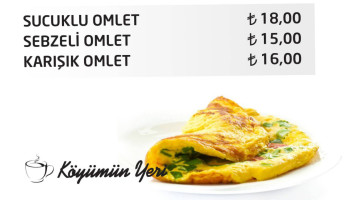 Köyümün Yeri food