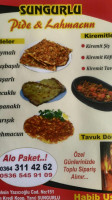 Sungurlu Pide Salonu food