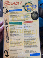 Morning Day Cafe menu