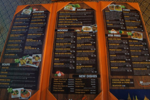 Million Thai Restaurant menu