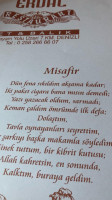 Erdal menu