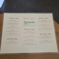 Ascendo menu