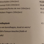 Cafe Op't Hoeksken Carte