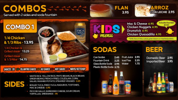 Los Pollos Rotisserie Grill food