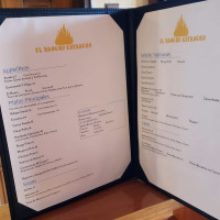 El Rancho Catracho menu