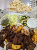 M Halal Mediterranean Food inside