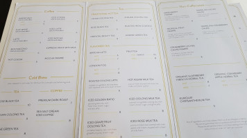 Cafe Bon Bon menu