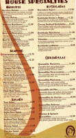 La Herradura menu