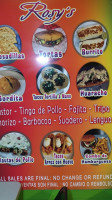 Taqueria Rosy food