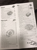 Sushi Umibe menu