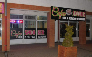 Caffe, Snooker Club Fast Food outside