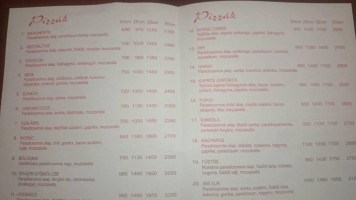 Grillo Mexicana menu