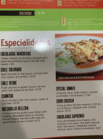 La Finca Mexican Grill menu