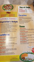 Mazatlan Family Mexican menu