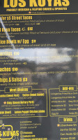 Off The Grid: Menlo Park menu