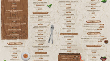 Nonna Rosa menu