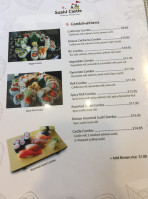 Sushi Castle menu