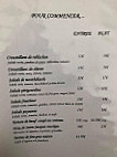 L'osterlaz menu