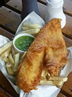 Chumley Warner's British Fish & Chips food