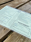 Guardhouse Cafe menu