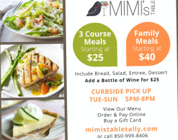 Mimi's Table Tallahassee food