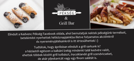 Kedvenc Pékség Grill food