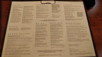 Montana's BBQ & Bar - Argentia menu