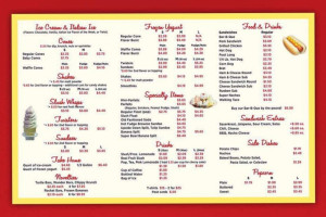 Twist Cone menu