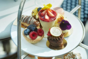 Afternoon Tea at The Montague on the gardens food