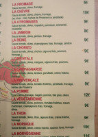 Pizzeria Chateau De Cantemerle menu