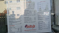 Salty's Fish and Chips and Country Fried Chicken menu