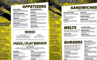 Andover Lanes And Lounge menu