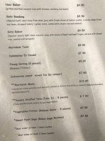 Samara Kitchen menu