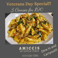 Amicci's Of Little Italy food