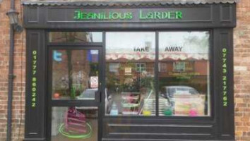 Jeanilious Larder outside