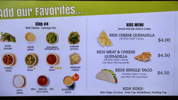 3 Peppers Mexican Grill menu