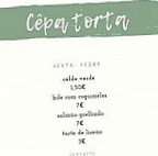 Cepa Torta menu