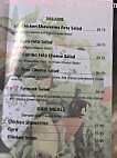 Serena Express menu